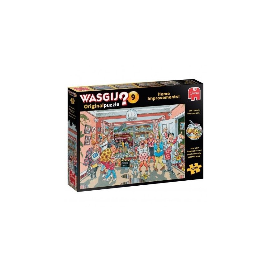 Jumbo Wasgij Original 9 -Home Home Impovements 1000 Teile Puzzle (81926) – 2