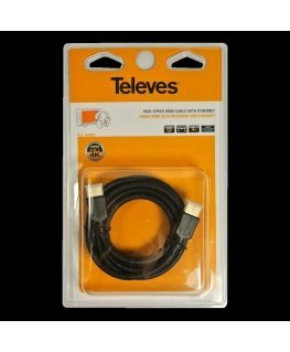 Televes Kabelis HDMI - HDMI 3m juoda (RTV003002)