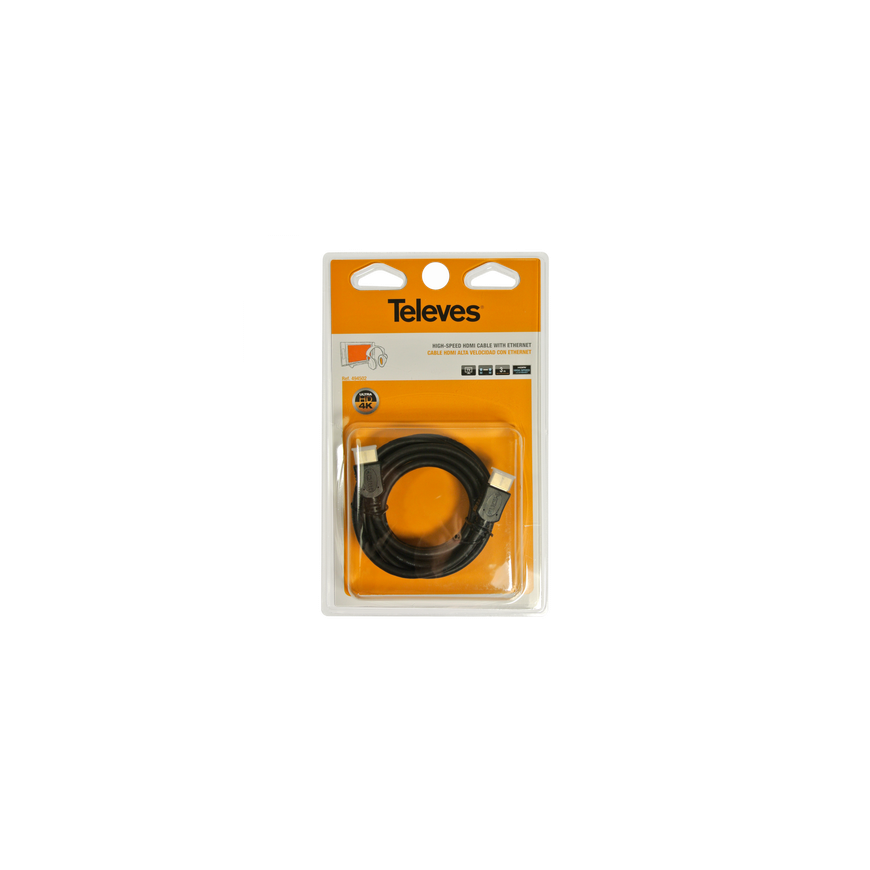 Televes Cable HDMI - HDMI 3m black (RTV003002) – 3
