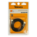 Televes Cable HDMI - HDMI 3m black (RTV003002) Televes Cable HDMI - HDMI 3m black (RTV003002)
