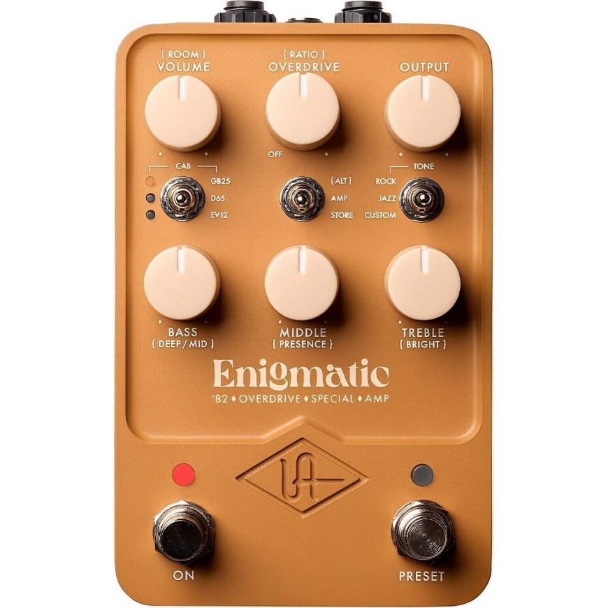 Universal Audio UA UAFX Enigmatic '82 Overdrive erivõimendi - Efekt Gitarowy