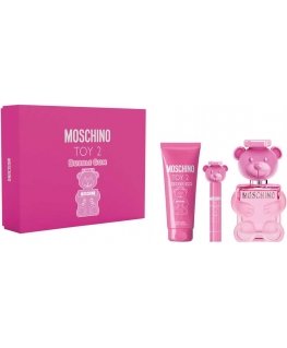 Moschino Toy 2 Bubble Gum komplektas woda toaletowa spray 100ml + balsam do ciała 100ml + woda toaletowa spray 10ml