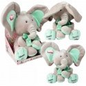 Madej Peek-a-boo dramblys interaktyvus talismanas, smėlio ir mėtų, 24 cm