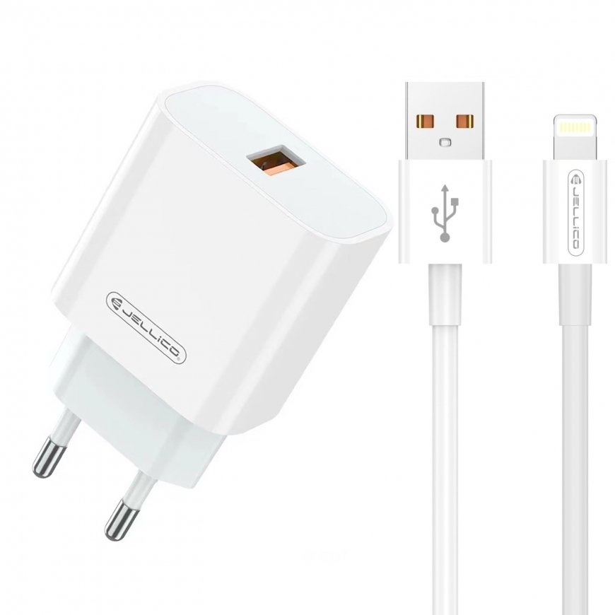 Jellico AK-165 USB 22.5W QC 3.0 Viedais Ātrs Adaptīvs Lādētājs 1