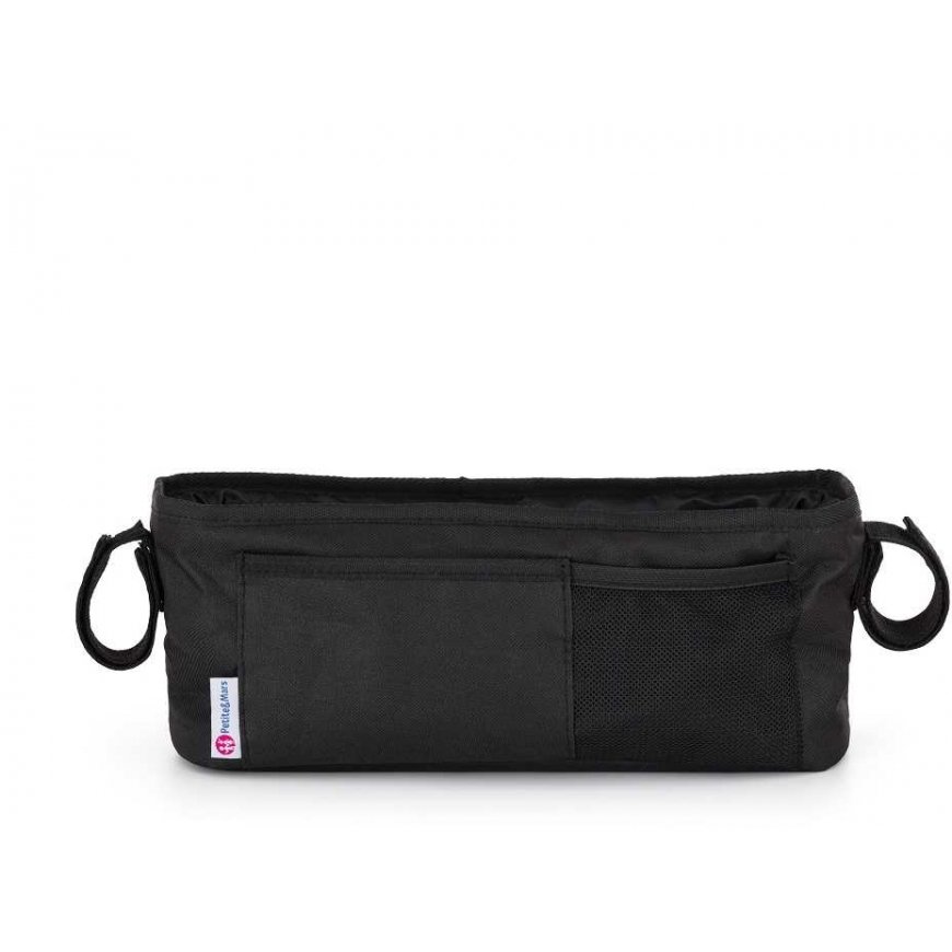 Petite&Mars Pocket - a convenient stroller holder | Absolute black – 2