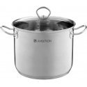 Tall pot in stainless steel with a lid Acero 38 cm 30 l AMBITION Tall pot in stainless steel with a lid Acero 38 cm 30 l AMBITION