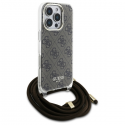 Case Guess GUHCP16XHC4SEW iPhone 16 Pro Max 6.9" brown/brown hardcase Crossbody Cord 4G Print Case Guess GUHCP16XHC4SEW iPhone 16 Pro Max 6.9" brown/brown hardcase Crossbody Cord 4G Print