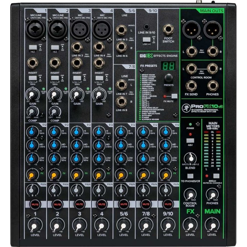 MACKIE PROFX10v3 - Maišytuvas