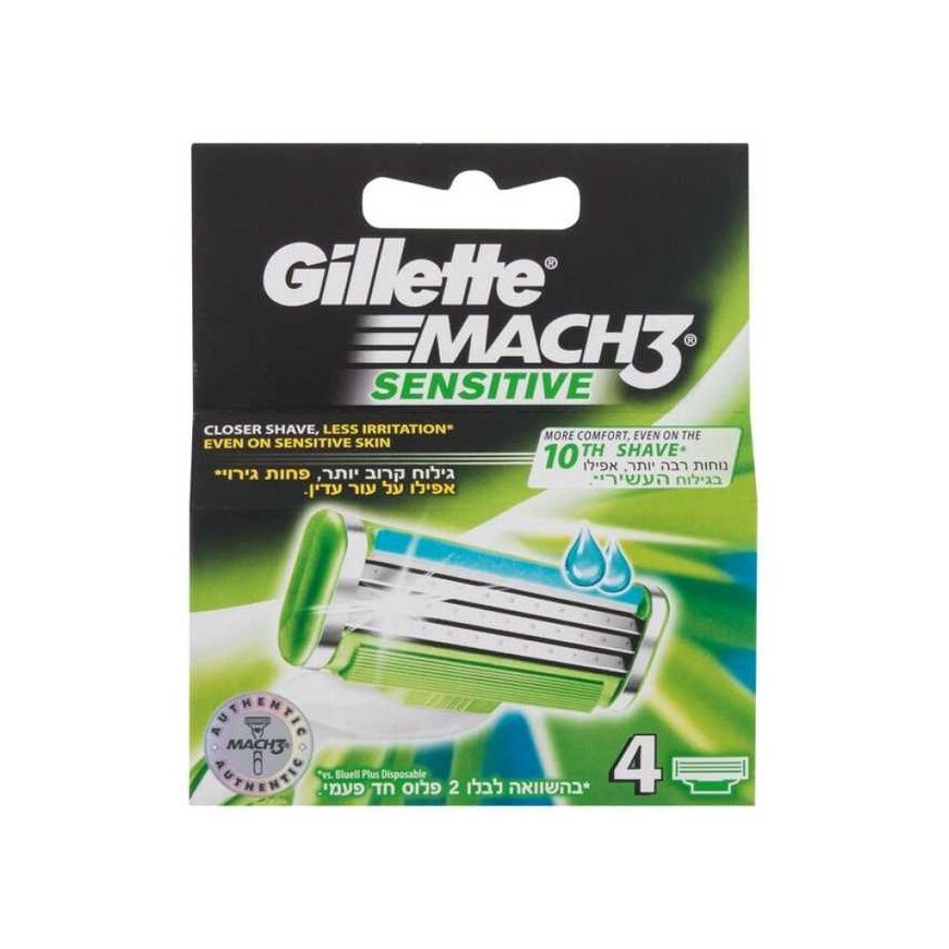 Gillette Mach3 Sensitive Replacement blade – 4