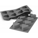 PATISSE STARFLEX Mold for 8 heart-shaped mini buns PATISSE STARFLEX Mold for 8 heart-shaped mini buns