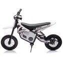 Lean Cars A9901 Battery Powered Cross Bike, White Lean Cars A9901 Battery Powered Cross Bike, White