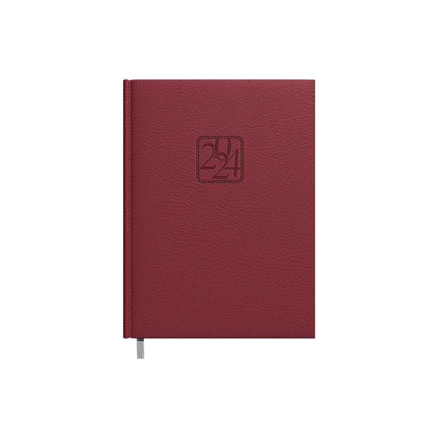 Timer Workbook Chancellor Day 2020, 140x190mm burgundy