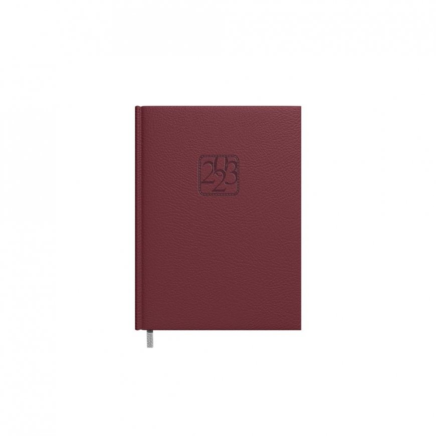Timer Darbo knyga Kancleris Day 2020m., 140x190mm bordo – 2