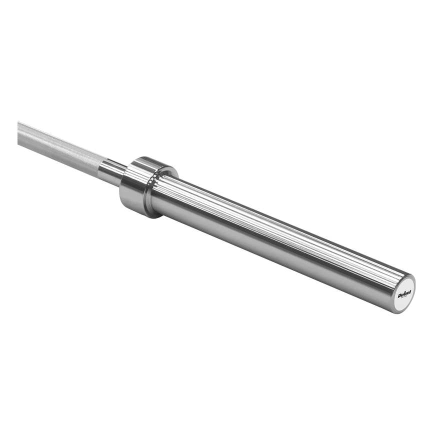 Straight Olympic bar, Olympic barbell 220cm 20kg REBEL ACTIVE