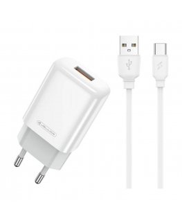 Jellico EU01 USB 12W Universāls USB Adaptīvs Lādētājs 1x USB 2.4