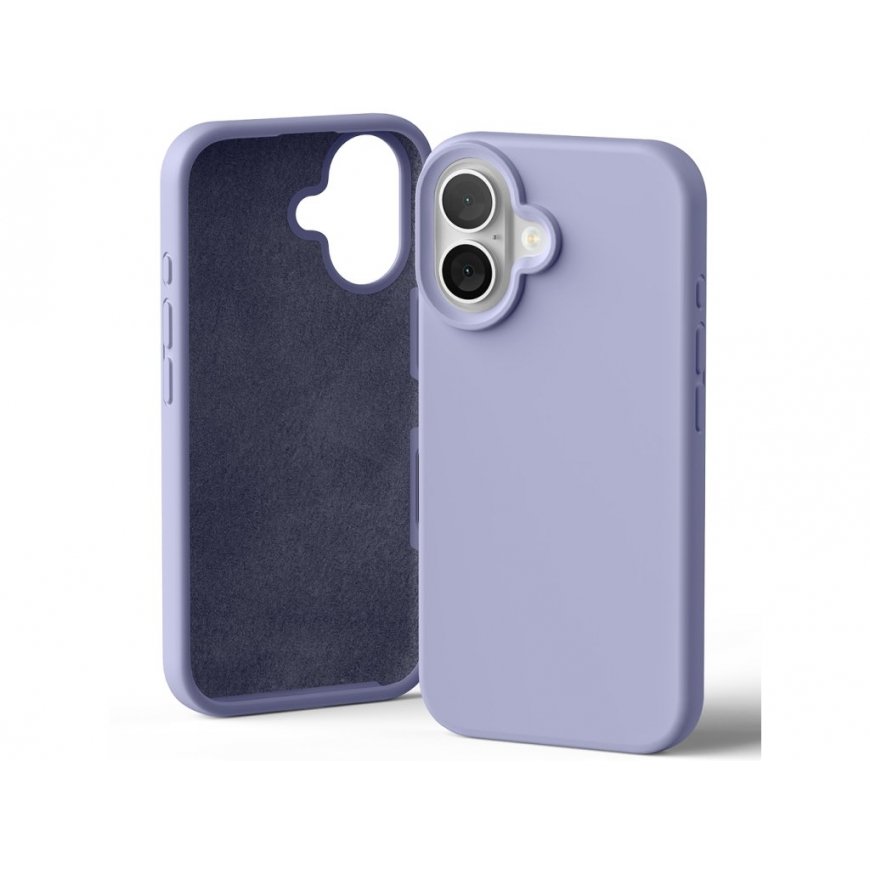 Mercury Silicone iPhone 16 6,1" lawendowy|lavender