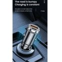 Jellico F7 57W Metāla Divu portu Ātrais Adaptīvais Auto Lādētājs Jellico F7 57W Metāla Divu portu Ātrais Adaptīvais Auto Lādētājs