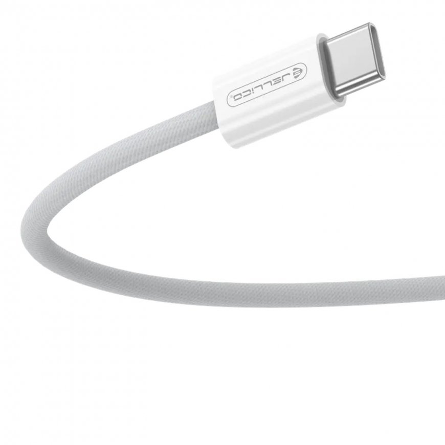 Jellico IP15 Braided Fabric iPhone 15 / 16 USB-C to USB-C Data & – 3