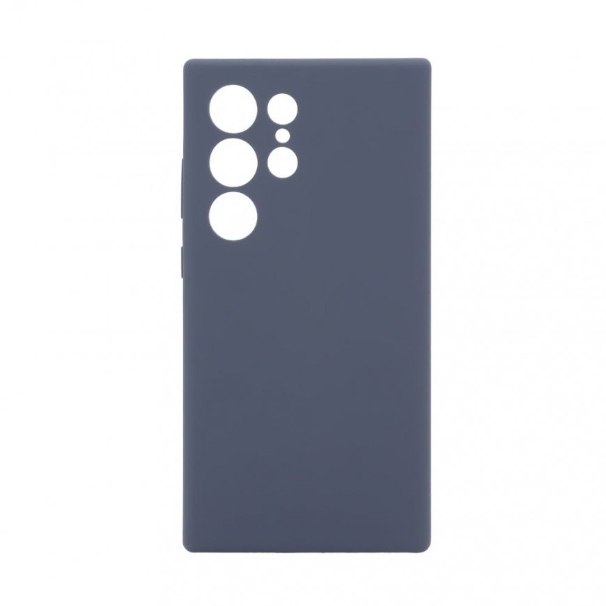 Samsung Galaxy S24 Ultra Premium Magsafe Soft Touch Silicone Case Midnight Blue