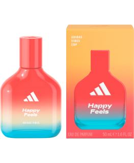 Adidas Vibes Happy Feels EDP eau de parfum unisex, 50 ml