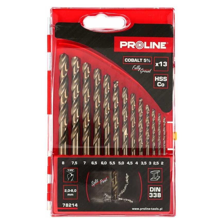 Proline Drill Proline HSSCO DIN338 metal