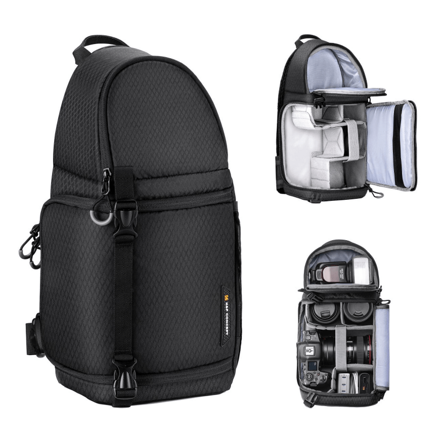 Kampf K&F Concept Beta Messenger 10 l photo backpack - juodas – 2