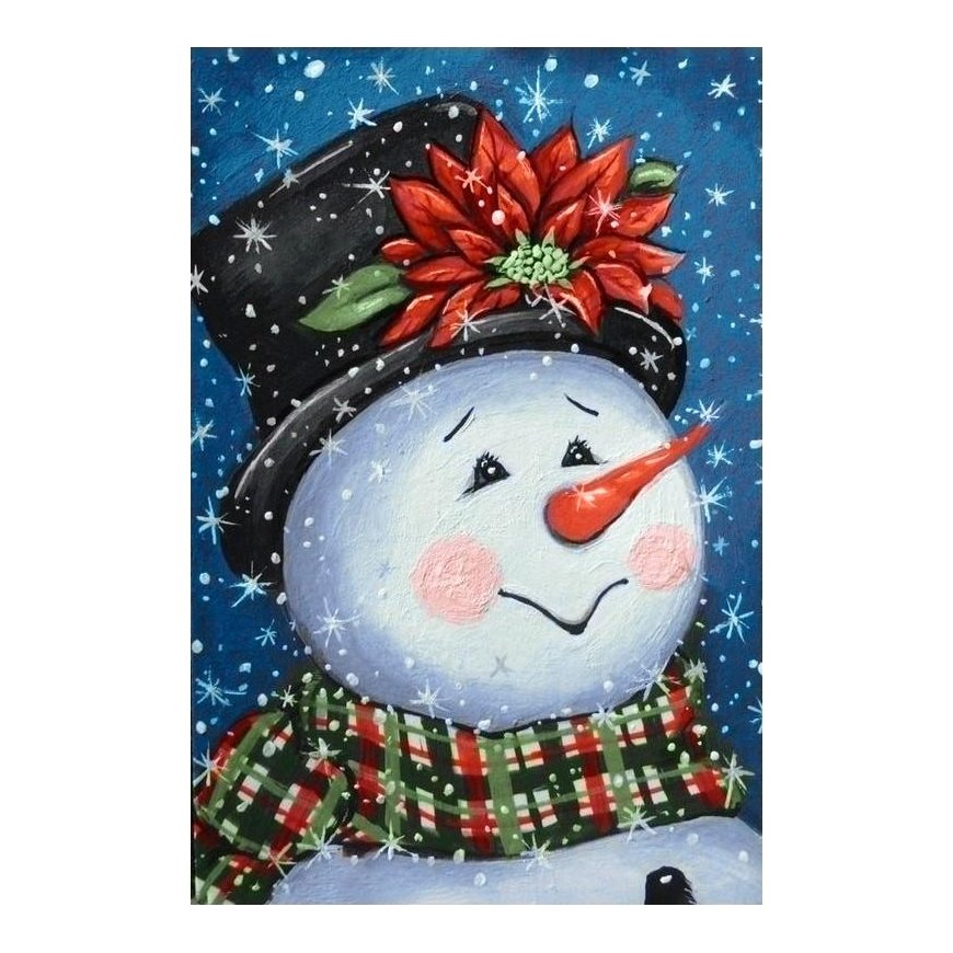 Beldizart (Discontinued) Gorgeous Snowman 20*30 cm