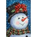 Beldizart (Discontinued) Gorgeous Snowman 20*30 cm WD2437 Beldizart (Discontinued) Gorgeous Snowman 20*30 cm WD2437