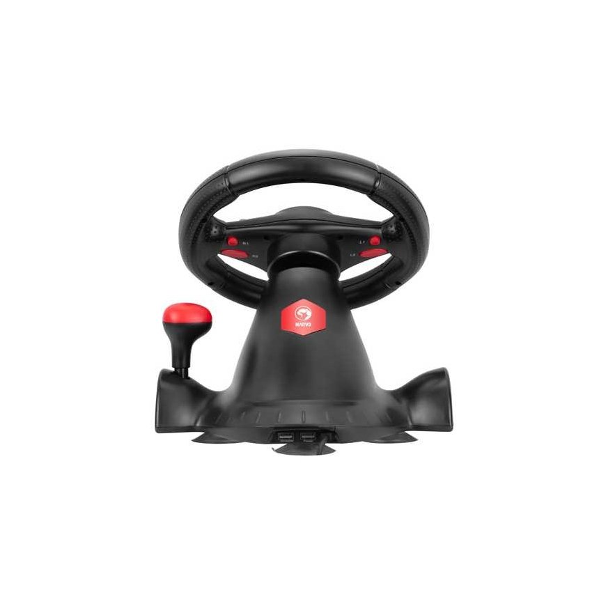 Vairas Marvo GT-903, kierownica su pedałami i dźwignią zmiany biegów, 16przycisk, USB, juoda – 5