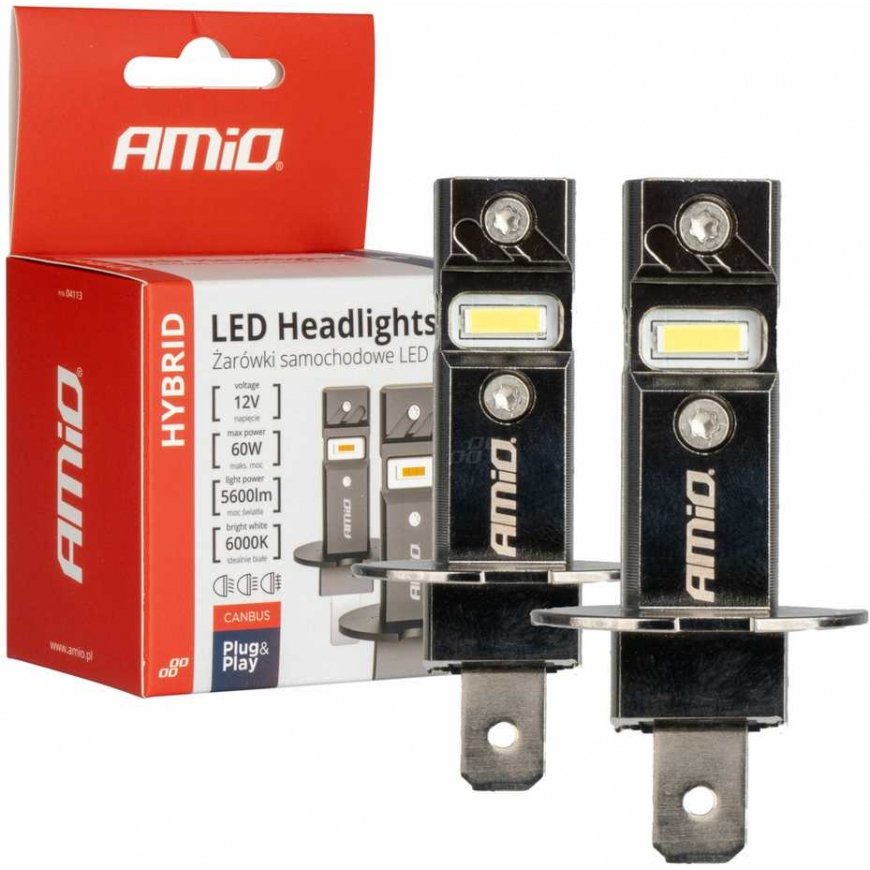 AMiO LED car bulbs hybrid series