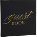Focus Base Line Canvas Album 20x20 Guestbook Juodas