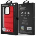 Dėklas BMW BMHMP16X23PUSPR iPhone 16 Pro Max 6.9" raudona/red hardcase M Perforated And Stitched Line MagSafe