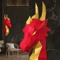 Beldizart WIZARDI 3D popieriniai amatų modeliai Dragon (raudonas) PP-1DRA-2RG Beldizart WIZARDI 3D popieriniai amatų modeliai Dragon (raudonas) PP-1DRA-2RG