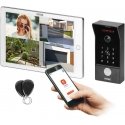 Orno MAILO, komplektas wideodomofonowy jednorodzinny, 4-żyłowy, 10", Wi-Fi, ekran dotykowy, Full HD, RFID, szyfrator