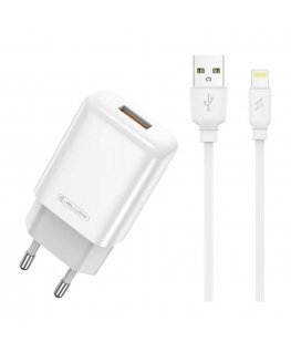 Jellico EU01 USB 12W Universāls iPhone / iPad lādētājs 1x USB 2.