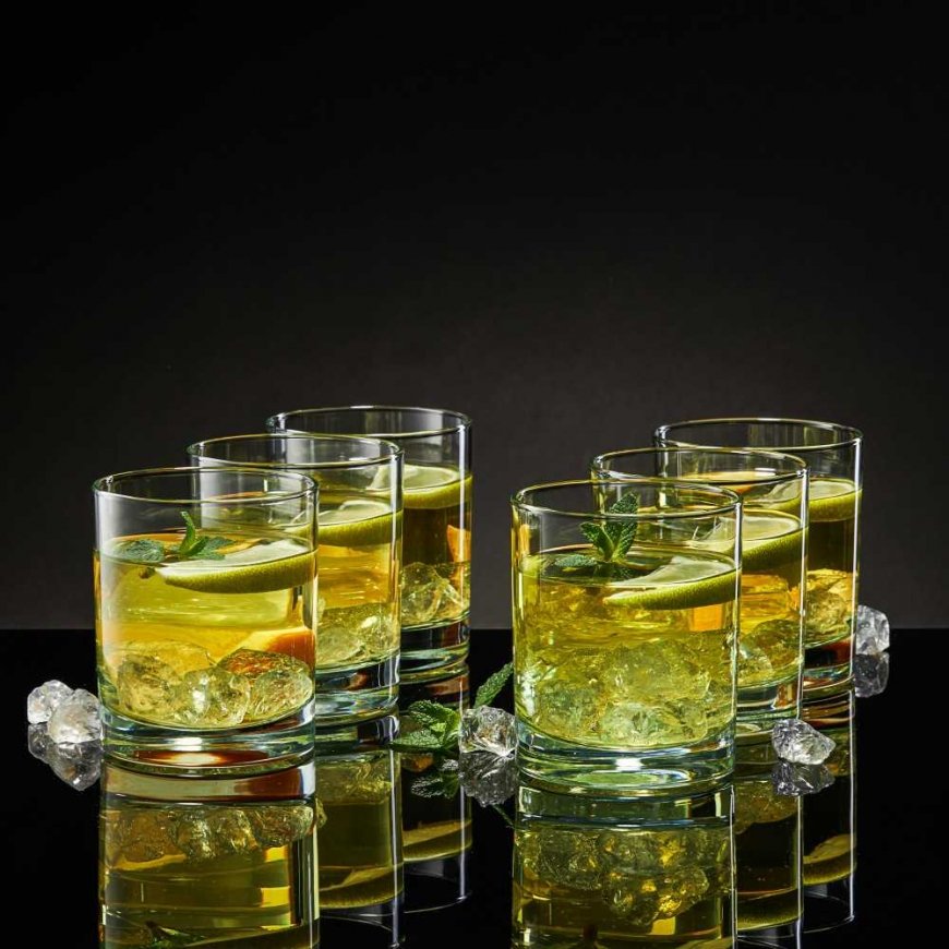 Set of 6 low glasses Havana 305 ml AMBITION