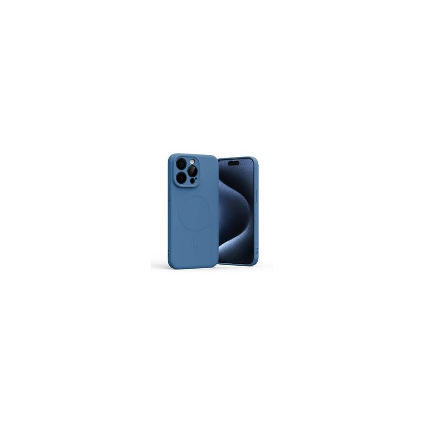 Mercury MagSafe Semi-Silicone iPhone 16 Pro Max 6,9" niebieski | – 2
