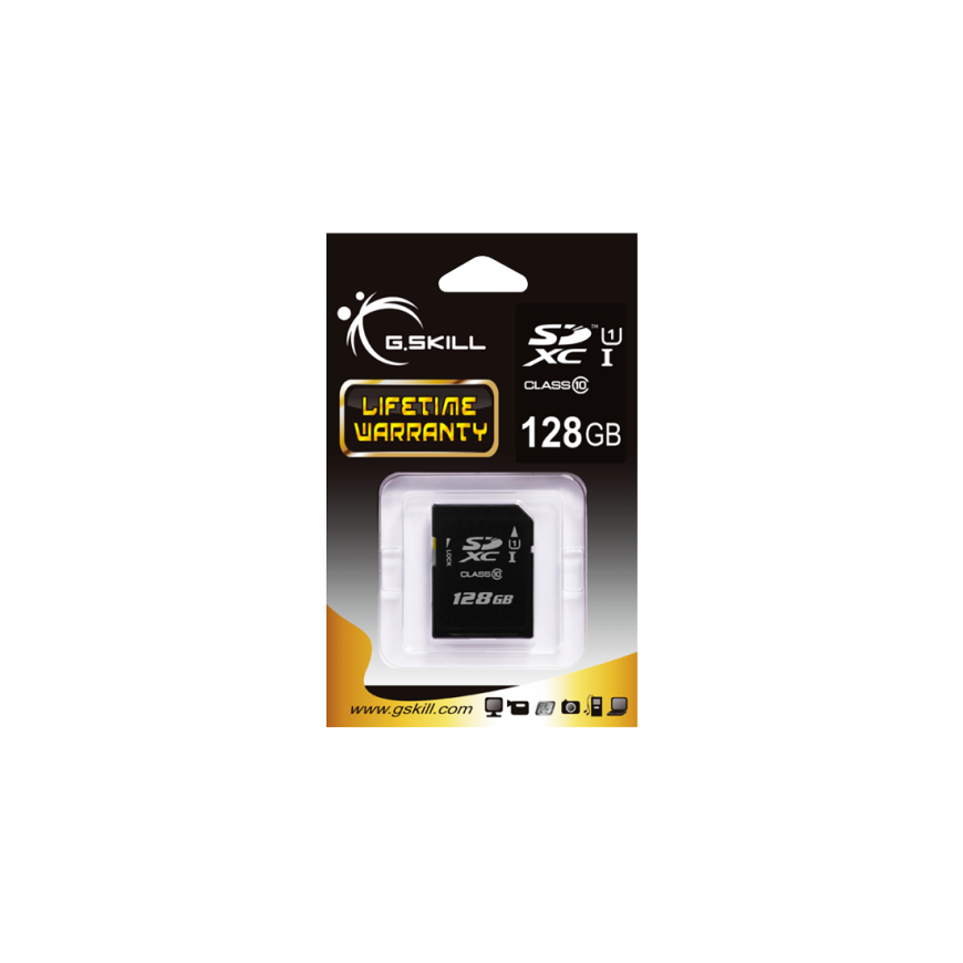 G.SKILL SDXC 128GB CLASS 10