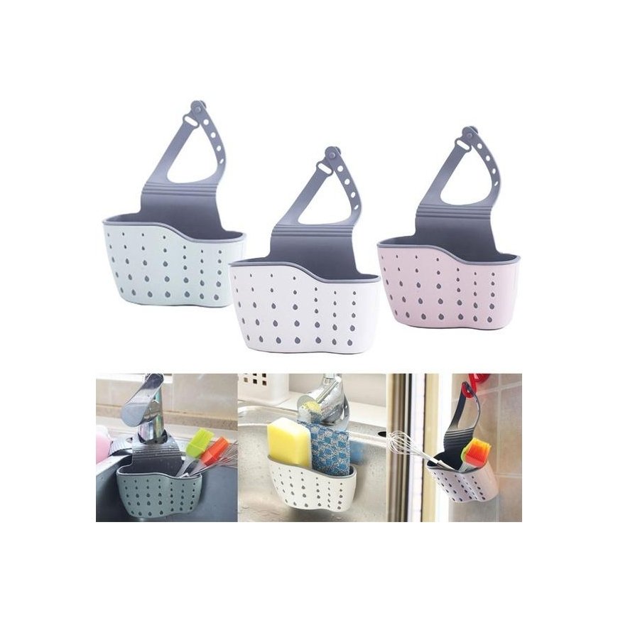 Hanging organizer with 4 shelves 30x30x80cm Mint – 2