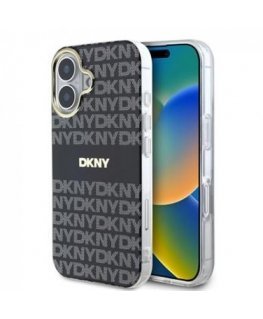 DKNY PC|TPU Repeat Pattern Tonal Stripe Magsafe Case for iPhone