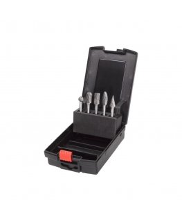 MILWAUKEE METAL MILLING CUTTERS 6 x 12,7mm TCT SET 5pcs.