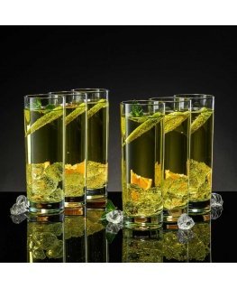 Set of 6 tall Havana glasses 300 ml AMBITION