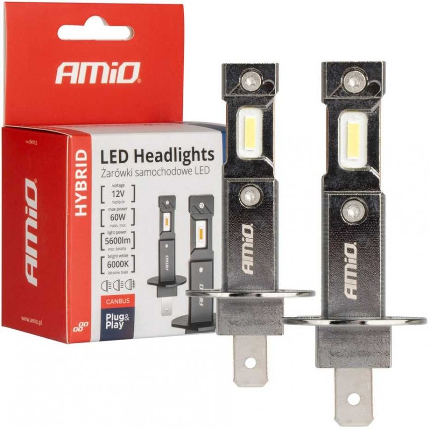 AMiO LED car bulbs hybrid series