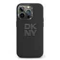 Case DKNY DKHCP16XSMCBSK iPhone 16 Pro Max 6.9" black/black hardcase Liquid Silicone Metal Logo