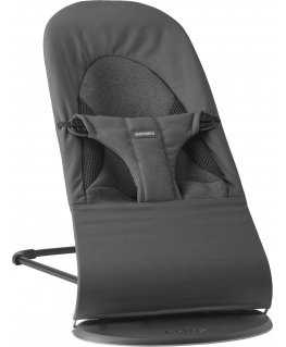 BabyBjörn Bouncer Balance Soft Woven -sitteri, jersey dark grey