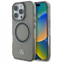 Case Mercedes MEHMP16L23HUOSK iPhone 16 Pro 6.3" black/black hardcase Silver Ring MagSafe Case Mercedes MEHMP16L23HUOSK iPhone 16 Pro 6.3" black/black hardcase Silver Ring MagSafe