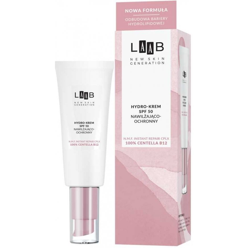 AA LAAB hydrocream SPF50 moisturizing and