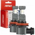 LED car bulbs hybrid series h8 h9 h11 h16 6000k canbus 60w amio-04116