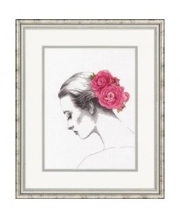 DIMENSIONS Simplicity Creative Corp Cross Stitch Kit "Portrait of Flowers" D70-35379