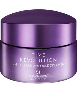 Missha Night cream against skin aging Time Revolution Night Repair (ampoule cream 5x) 50 ml